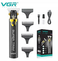 Тример вінтажный VGR-082 VOYAGER PROFESSIONAL HAIR TRIMMER до 300 хвилин аккумулятор