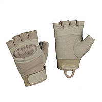 Перчатки тактические беспалые M-TAC Assault Tactical Mk.3 Khaki 90213004