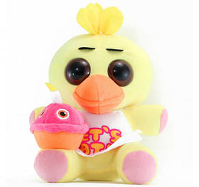 Плюшева Чика FNAF 25см: м'яка іграшка аніматронік, Five Nights at Freddy's