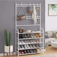 Підлогова вішалка для одягу New simple floor clothes rack size Гардеробна стійка для одягу збірна