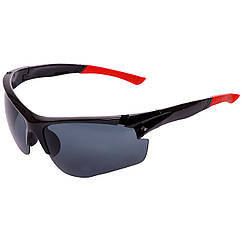 Cпортивні сонячні окуляри велокалочки Oakley 8870 Black-Red