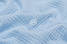Муслін однотонний двошаровий жатий, колір світло-блакитний, ширина 135 см, фото 3