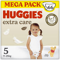 Подгузники Huggies Extra Care Size Размер 5 11-25 кг 66 шт 5029053583174 YTR