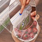 Диспенсер для харчової плівки з різаком / Органайзер для харчової плівки / Різак для пергаменту, фото 7