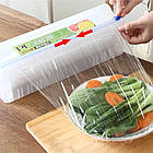 Диспенсер для харчової плівки з різаком / Органайзер для харчової плівки / Різак для пергаменту, фото 3