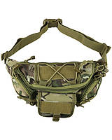 Сумка на пояс тактическая военная армейская поясная для военных KOMBAT UK Tactical Waist Bag Мультикам EK-77