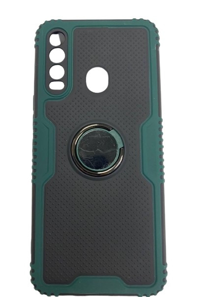 Силікон "Rainbow ring" Tecno Spark 8 Dark Green