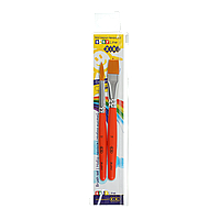 Набір кистей Jumbo kids кисть синтетика кругла 12; синтетика плоска 16 В пеналі 2шт BABY Lin