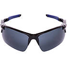 Cпортивні сонячні окуляри велоколірки Oakley 2496 Black-Grey-Blue, фото 4