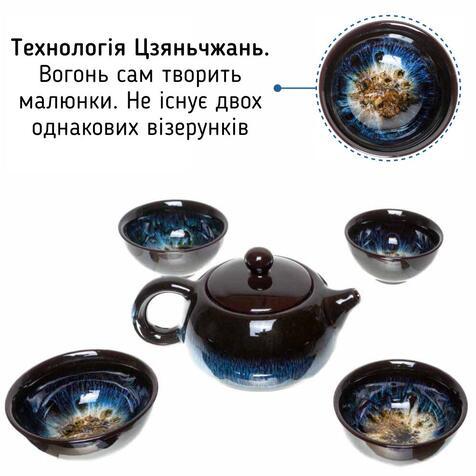 Чайний набір Цзяньчжань Всесвіт, 5 предметів