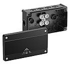 Abox 025/2-L/sw розподільна коробка IP66 поліпропілен 152*87*52мм M20/10 чорна