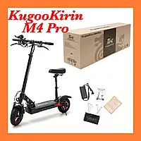 Самокат для взрослых электрический Kugoo M4 PRO Kirin Спортивный самокат + Сиденье (600 грн)