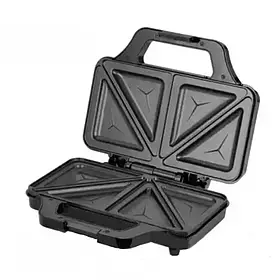 Електричний гриль для сендвічів на 1000 Вт на 4 відділення Lexical LSM-2519