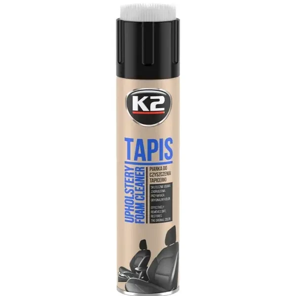 Очищувач салону K2 TAPIS 600ml з щіткою K206B