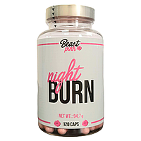 Жиросжигатель BeastPink Night Burn для снижения веса во время сна 120 капсул