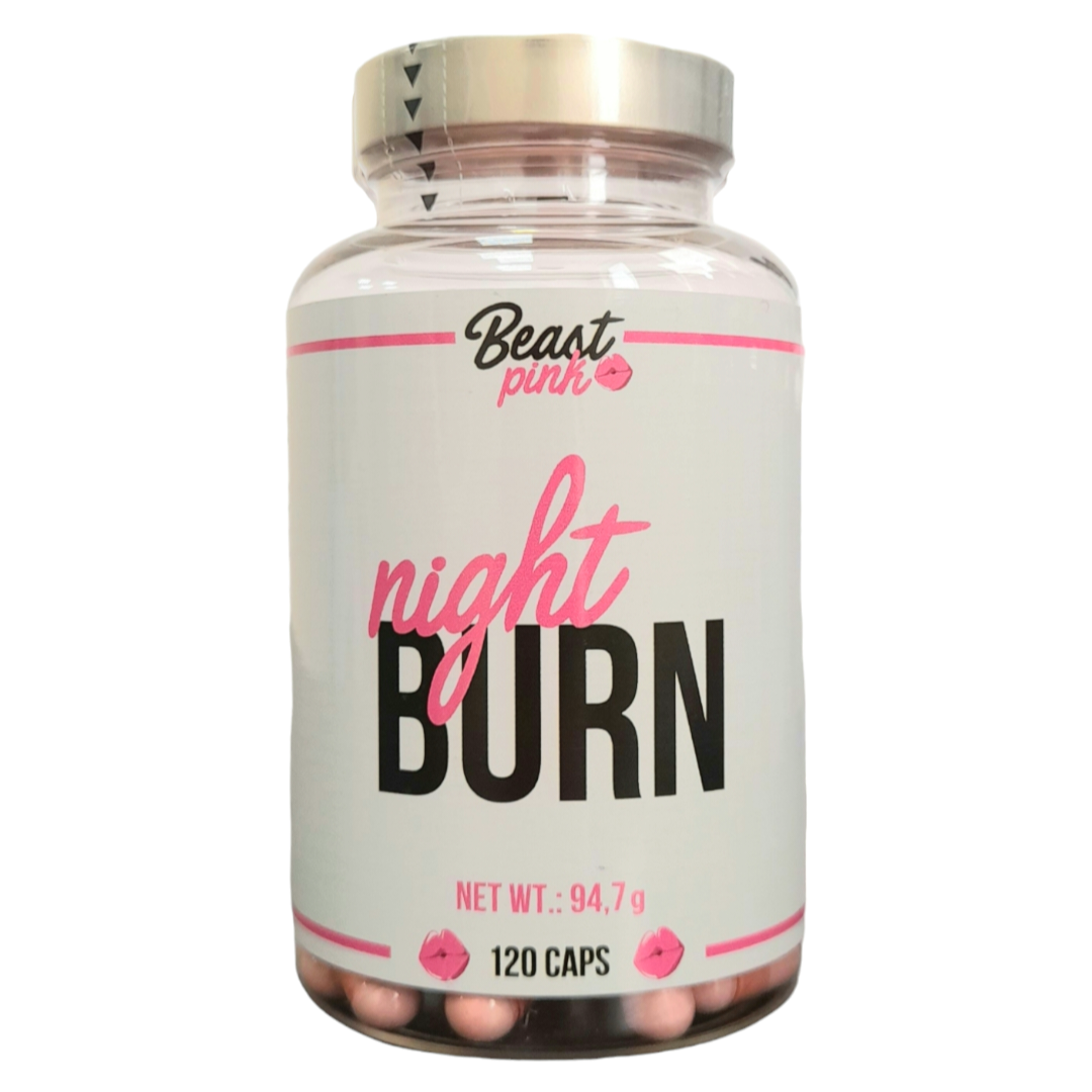 Жироспалювач BeastPink Night Burn для зниження ваги під час сну 120 капсул