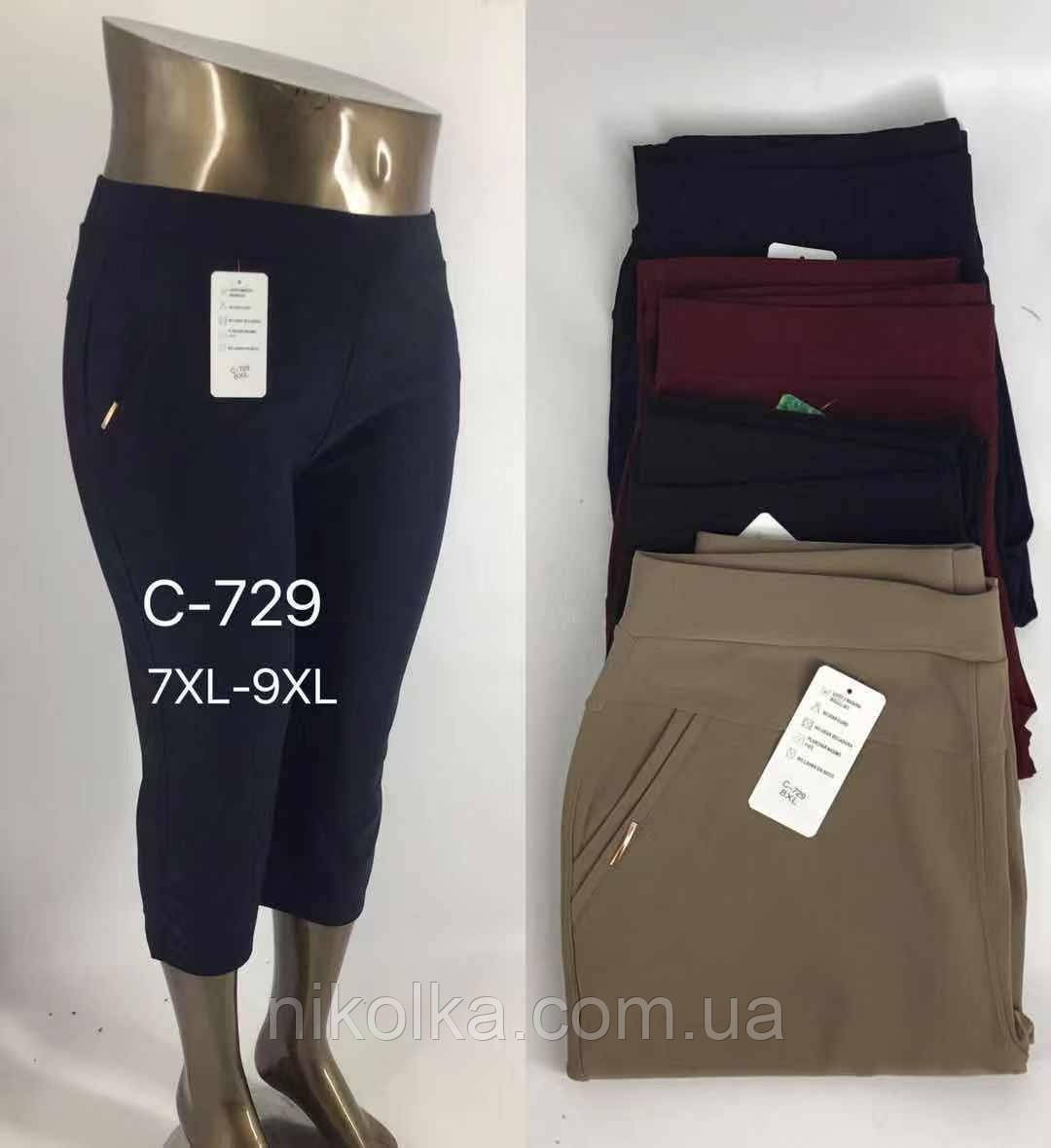 Бриджі жіночі оптом, 7XL-9XL рр., арт. Mar-C-729, фото 1