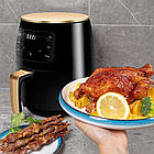 Аерофритюрниця 3200Вт, 6л, TK09904 / Мультипіч / Фритюрниця без олії / Аерогриль / Безмасляна фритюрниця, фото 4