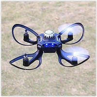 Складной квадрокоптер - дрон VOLCANO W606-16 с управлением рукой