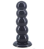 Ділдо для фістингу кулі на присосці, фото 5