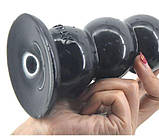 Ділдо для фістингу кулі на присосці, фото 6