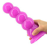 Ділдо для фістингу кулі на присосці, фото 2