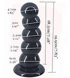 Ділдо для фістингу кулі на присосці, фото 7