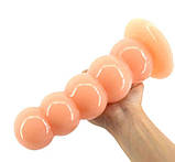 Ділдо для фістингу кулі на присосці, фото 8