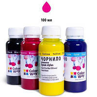 Чернила ColorWay HP №134/135 100ml Magenta CW-HW350M01 YTR