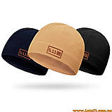 Снуд койот флісова шапка баф 5.11 Watch Cap шапка військова зимова літня шапка військова тепла тактична шапка ЗСУ ВТ0484 ZK-0312, фото 6