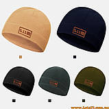 Снуд койот флісова шапка баф 5.11 Watch Cap шапка військова зимова літня шапка військова тепла тактична шапка ЗСУ ВТ0484 ZK-0312, фото 7