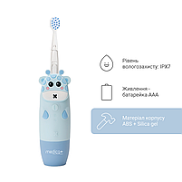 Дитяча зубна щітка Medica+ KidsBrush 2.0 Blue, фото 3