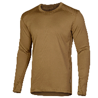 Лонгслив тактический мужской военный футболка с длинным рукавом для ВСУ Camotec Chiton 2.0 L Койот TR-44