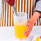 Блендер занурювальний з чашею 600мл, 1500W, VOLYX VO8514 / Кухонний блендер подрібнювач / Блендер-міксер, фото 2