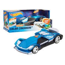 Машинка Хот Вілс 25 см зі Світлом та Звуком Color Crashers Hot Wheels 98158