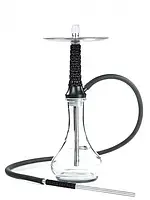 Дымный кальян с глиняной чашей и шахтой из черепов Sunrise Hookah Windskull Lite, черный