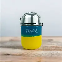 Комплект для кальяну: чаша Tiaga Blue Yellow + калауд, набір з калауда та чаші