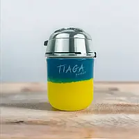 Комплект для кальяна: чаша Tiaga Blue Yellow + калауд, набор из калауд и чаши