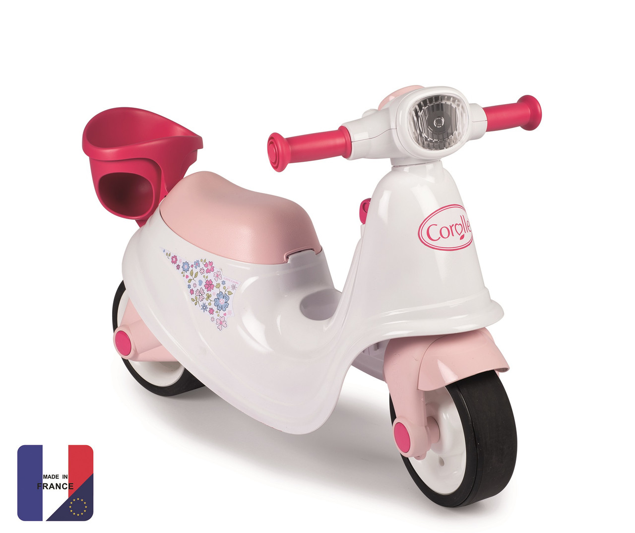 Скутер Smoby Королле з кошиком для ляльки (721004), фото 1