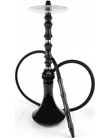 Кальян високий для куріння тютюну з однією трубкою Sunrise Hookah Classic Wood - Black