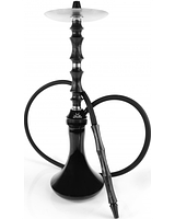 Кальян высокий для курения табака с одной трубкой Sunrise Hookah Classic Wood - Black