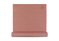 Коврик для йоги Bodhi Asana mat 183x60x0.4 см бронзово-розовый