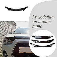 Мухобойка Fiat Scudo Фиат Скудо c 2004 2007 г.в. Дефлектор капота