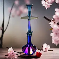 Красивый Кальян для компании с 1 трубкой стильный 2x2 Hookah Medium - Cosmos (космос)