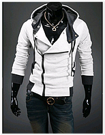 Толстовка , реглан, куртка код 9 белая XL ,3XL