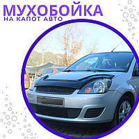 Мухобойка HYUNDAI Accent Хендай Акцент RB с 2010 г.в. Дефлектор капота