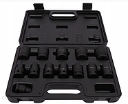 Набір торцевих головок Falon Tech 10-24 мм 1/2" FT1213, фото 2