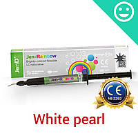Джен Рейнбоу, колір Білий перл, 2 мл, Jen-Rainbow White Pearl (Jendental)