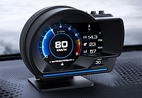 Спідометр MAF Multicolor V60 GPS Turbo Boost Температура води, масла, повітря , Співвідношення палива Тахометр