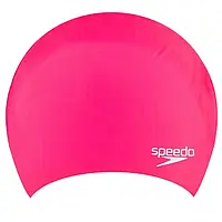 Шапочка для плавання Speedo long hair cap au pink, Розмір: один (MD)
